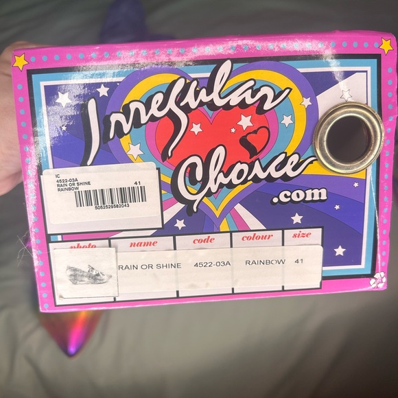 Irregular Choice Rain or Shine Over the Rainbow Flats - Picture 6 of 6